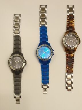 Joan Rivers (Set Of 3) Classic Collection Accent Fashion Watch